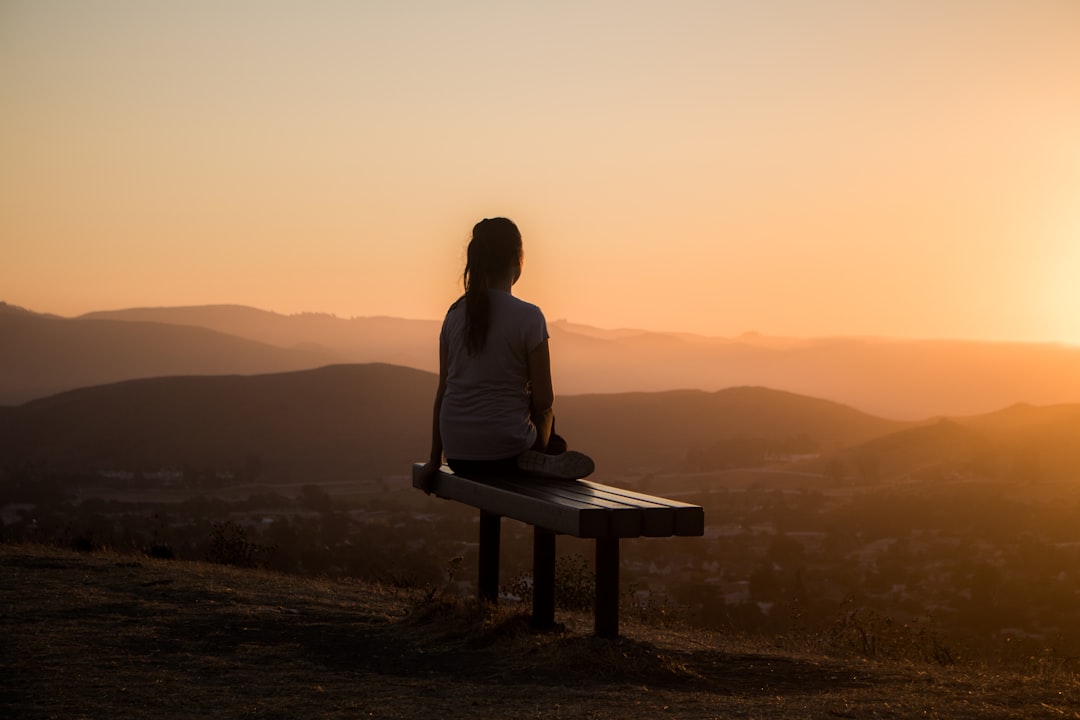 Photo Meditating woman